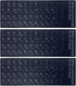 3 PCS Hebrew Keyboard Stickers,Black Background with White Lettering for Laptop Computer Notebook Desktop, Replacement Computer Keyboard Stickers...